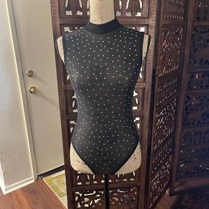 Cotton Candy Black Bodysuit